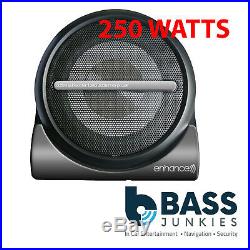 250 Watts Active Amplified Truck Car Van Under Seat Boot Sub Subwoofer Bass Box