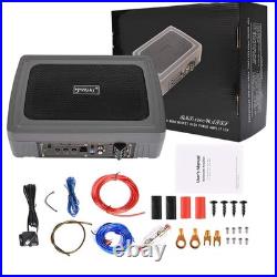 2PCS Active Underseat AUTO Bass Box Audio Subwoofer Sub Speaker Amplifier 1200W