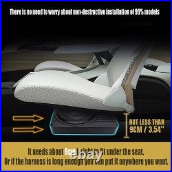 2X High Power Subwoofer Amplifierd Speaker Box 1200W Extreme Bass Box Underseat