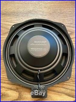 (2) BAVSOUND Ghost BMW Underseat Subwoofers V2, 2 OHM, PAIR $557 new