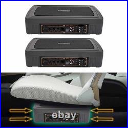 2 Packs Active Underseat Bass Box Audio 1200W Subwoofer Sub Speaker Amplifier UO 2 Packs Active Underseat Bass Box Audio 1200W Subwoofer Sub Speaker Amplifier UO