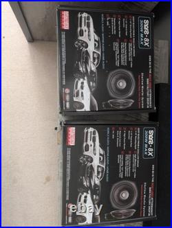 2 X Earthquake SWS Shallow Subwoofer for BMW MINI No Gaskets Or Wiring Adapter