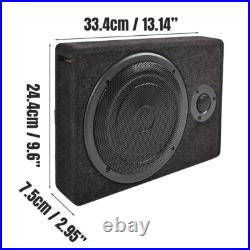 2x Car Active Subwoofer 8'' 800W Underseat Amplifier Speaker Audio Sub-Woofer UK 2x Car Active Subwoofer 8'' 800W Underseat Amplifier Speaker Audio Sub-Woofer UK