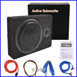 2x Car Active Subwoofer 8'' 800W Underseat Amplifier Speaker Audio Sub-Woofer UK 2x Car Active Subwoofer 8'' 800W Underseat Amplifier Speaker Audio Sub-Woofer UK