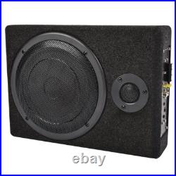 2x Car Active Subwoofer 8'' 800W Underseat Amplifier Speaker Audio Sub-Woofer UK 2x Car Active Subwoofer 8'' 800W Underseat Amplifier Speaker Audio Sub-Woofer UK