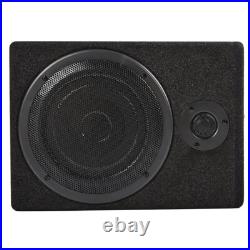 2x Car Active Subwoofer 8'' 800W Underseat Amplifier Speaker Audio Sub-Woofer UK 2x Car Active Subwoofer 8'' 800W Underseat Amplifier Speaker Audio Sub-Woofer UK