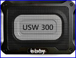 300W Underseat Subwoofer Powerful Active Audio with Built-in Amplifier