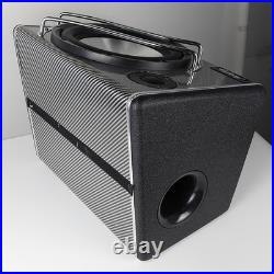 3800W 10 Hikity Active Underseat Car Bass Box Audio Subwoofer Speaker Amplifier
