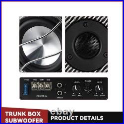 3800W 10 Hikity Active Underseat Car Bass Box Audio Subwoofer Speaker Amplifier