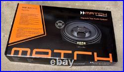 400w 8 Bmw Underseat Subwoofer Match Up W8bmw-s 2ohm Ultra Flat Bass Car Audio