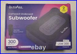 4 X 6.5 320w Speakers and 300w underseat Subwoofer