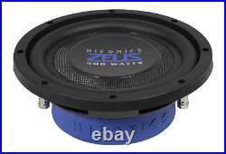 500W 8 Zeus Series Dual 2ohm Shallow Mount FLAT Car audio Subwoofer PERFORMANCE