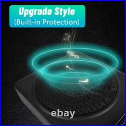 600W 10 Car Active Music Subwoofer Amplifier Rectangular Drive-By-Wire Black