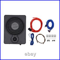 600W 8 Under-Seat Powered Subwoofer Sub Bass Speaker Car/Truck Audio Slim Kit