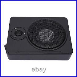 600W 8 Under-Seat Powered Subwoofer Sub Bass Speaker Car/Truck Audio Slim Kit