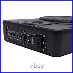 600W 8 Under-Seat Powered Subwoofer Sub Bass Speaker Car/Truck Audio Slim Kit