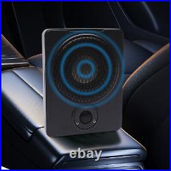 600W 8in Under-Seat Powered Subwoofer Sub Bass Speaker Car Truck Audio Slim Kit