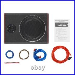 600W 8inch Car Under Seat Subwoofer Bass Slim Amplifier Bass High Power Speaker 600W 8inch Car Under Seat Subwoofer Bass Slim Amplifier Bass High Power Speaker