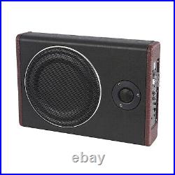600W 8inch Car Under Seat Subwoofer Bass Slim Amplifier Bass High Power Speaker 600W 8inch Car Under Seat Subwoofer Bass Slim Amplifier Bass High Power Speaker