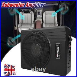 600W Active Underseat Car Bass Box Audio Subwoofer Sub Speaker Amplifier UK FAST