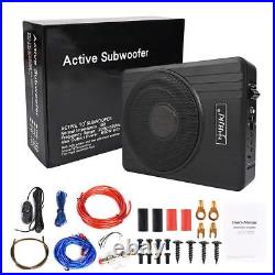 600W Active Underseat Car Bass Box Audio Subwoofer Sub Speaker Amplifier UK FAST