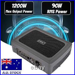 68 1200W Car Subwoofer Active Underseat Bass Box Audio Sub Speaker Amplifier