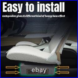 68 1200W Car Subwoofer Active Underseat Bass Box Audio Sub Speaker Amplifier