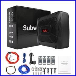 69 1200W Car Subwoofer Active Underseat Bass Box Audio Sub Speaker Amplifier