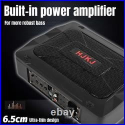 6X9 1200W Audio Subwoofer Sub Speaker Amplifier Active Underseat Car Bass Box