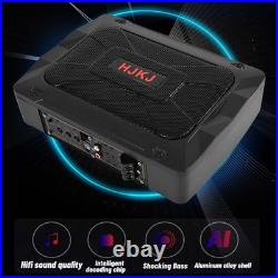 6X9 1200W Audio Subwoofer Sub Speaker Amplifier Active Underseat Car Bass Box