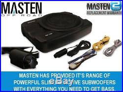 720 W Under Seat Active Ute Amplified Subwoofer with 720 Watts Peak Power 10