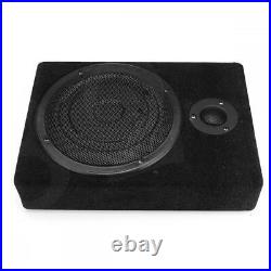 800W 8 Active Underseat Car Bass Box Audio Slim Subwoofer Sub Speaker Amplifier