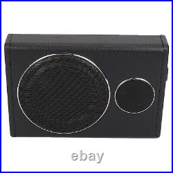 800W 8 Car Subwoofer 12V Active Underseat Bass Box Audio Sub Speaker Amplifier