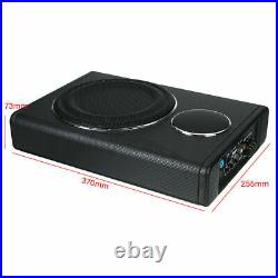 800W Underseat Car Subwoofer Audio Sub Speaker Active Amplifier 8'' 12V Bass Box