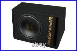 800w 10 Active Subwoofer Phoenix Gold Z10ab 200w Rms With Wiring Kit 800w 10 Active Subwoofer Phoenix Gold Z10ab 200w Rms With Wiring Kit