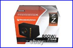 800w 10 Active Subwoofer Phoenix Gold Z10ab 200w Rms With Wiring Kit 800w 10 Active Subwoofer Phoenix Gold Z10ab 200w Rms With Wiring Kit
