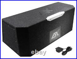 800w Dual 8 Active Bandpass Bass Enclosure Flex Port Esx Dbx208bpa Car Audio