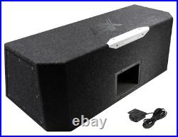 800w Dual 8 Active Bandpass Bass Enclosure Flex Port Esx Dbx208bpa Car Audio