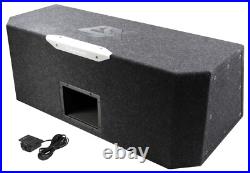 800w Dual 8 Active Bandpass Bass Enclosure Flex Port Esx Dbx208bpa Car Audio