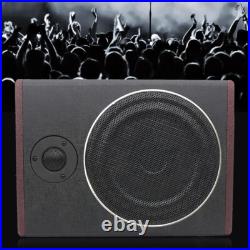 8Inch 600W Car Under Seat Slim Amplifier Active Subwoofer Audio Bass Box Speaker 8Inch 600W Car Under Seat Slim Amplifier Active Subwoofer Audio Bass Box Speaker