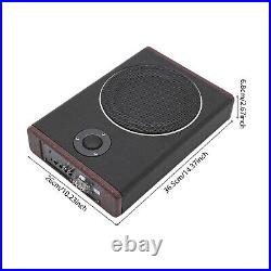 8Inch 600W Car Under Seat Slim Amplifier Active Subwoofer Audio Bass Box Speaker 8Inch 600W Car Under Seat Slim Amplifier Active Subwoofer Audio Bass Box Speaker
