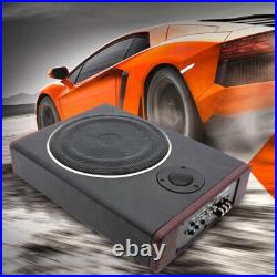8Inch 600W Car Under Seat Slim Amplifier Active Subwoofer Audio Bass Box Speaker 8Inch 600W Car Under Seat Slim Amplifier Active Subwoofer Audio Bass Box Speaker