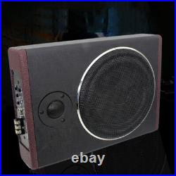8Inch 600W Car Under Seat Slim Amplifier Active Subwoofer Audio Bass Box Speaker 8Inch 600W Car Under Seat Slim Amplifier Active Subwoofer Audio Bass Box Speaker