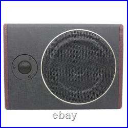 8Inch 600W Car Under Seat Slim Amplifier Active Subwoofer Audio Bass Box Speaker 8Inch 600W Car Under Seat Slim Amplifier Active Subwoofer Audio Bass Box Speaker
