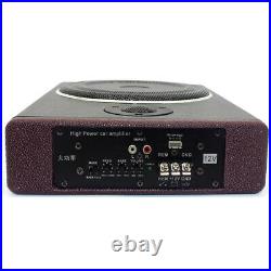 8Inch 600W Car Under Seat Slim Amplifier Active Subwoofer Audio Bass Box Speaker 8Inch 600W Car Under Seat Slim Amplifier Active Subwoofer Audio Bass Box Speaker