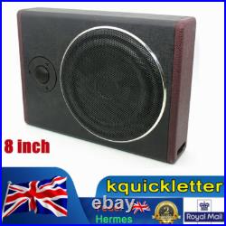 8Inch 600W Car Under Seat Slim Amplifier Active Subwoofer Audio Bass Box Speaker 8Inch 600W Car Under Seat Slim Amplifier Active Subwoofer Audio Bass Box Speaker