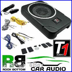 8 20cm 900 WATTS Amplified Active Underseat Car Subwoofer Sub & Bass Controller