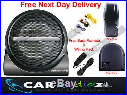 8 20cm Car Audio Amplified Active Car Subwoofer Under Seat Slim Fit in All Cars