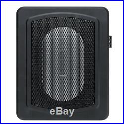 8 600W Car Under-Seat Active Subwoofer Power Amplifier Bass Box Speaker DC 12V