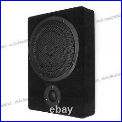 8'' 800W Active Underseat Car Bass Box Audio Subwoofer Sub Speaker Amplifier UK